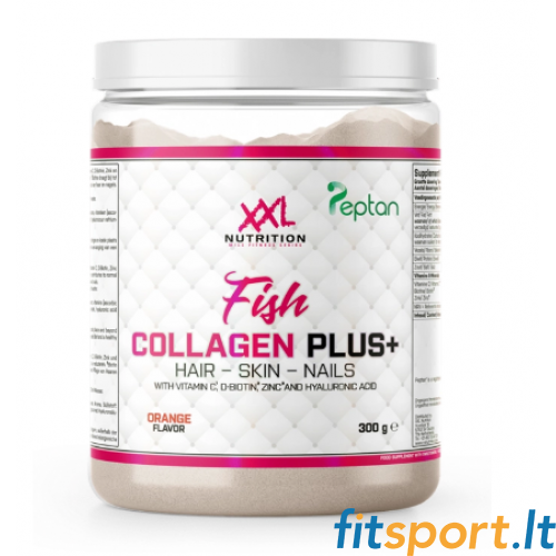 XXL Nutrition Fish Collagen+ 300 g. (1. tüüpi merekala kollageen) 